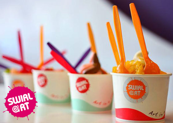 Swirl Art yoghurt in Singapore Swirl Art yoghurt in Singapore