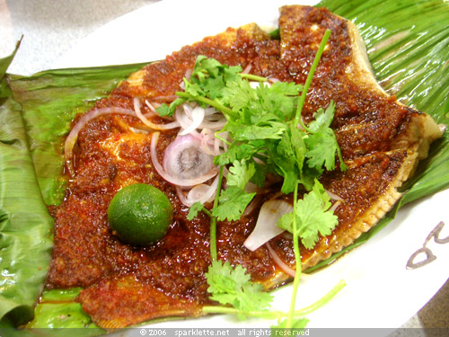 Grilled Stingray