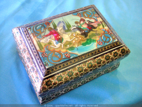 Exquisite box that our bill came in Exquisite box that our bill came in
