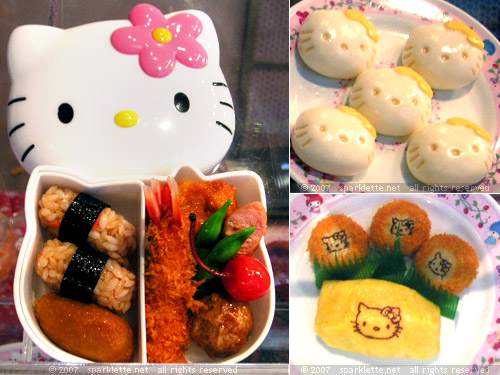 Hello Kitty Land Tokyo. Hello Kitty food
