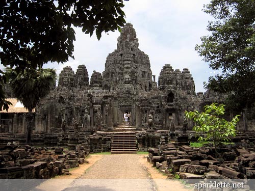 The Bayon in Angkor Thom,