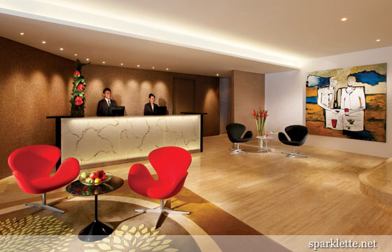 hotel lobby design. Wangz Hotel lobby