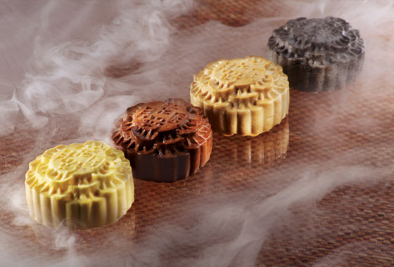 Mousse mooncakes from Crystal Jade, Singapore