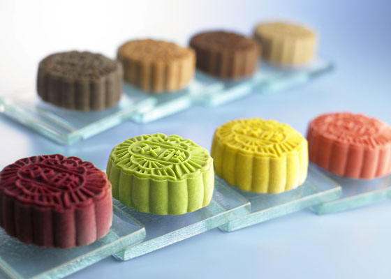 Ice cream mooncakes from Swensen's, Singapore