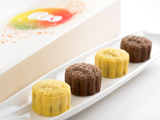 Mini snowskin mooncakes from tcc, Singapore