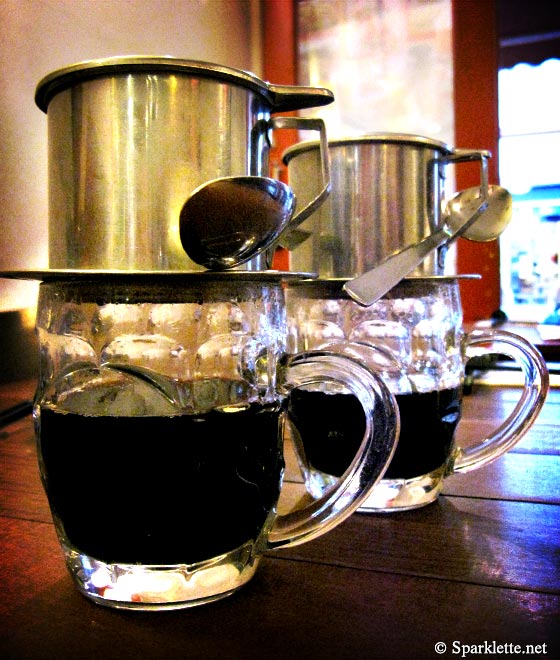 Vietnamese drip coffee