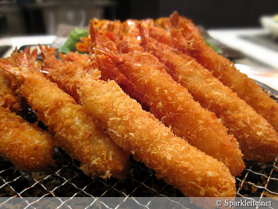 Ebi fry (deep fried prawn)