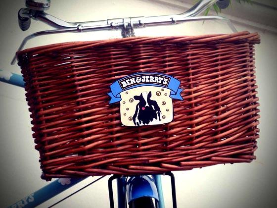 Ben & Jerry's bicycle