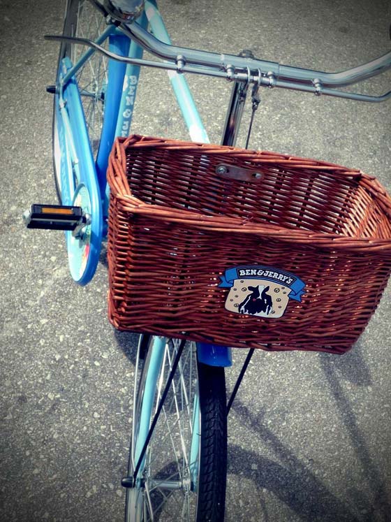 Ben & Jerry's bicycle