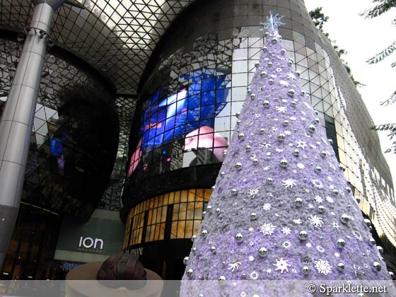 Christmas tree at ION Orchard, Singapore