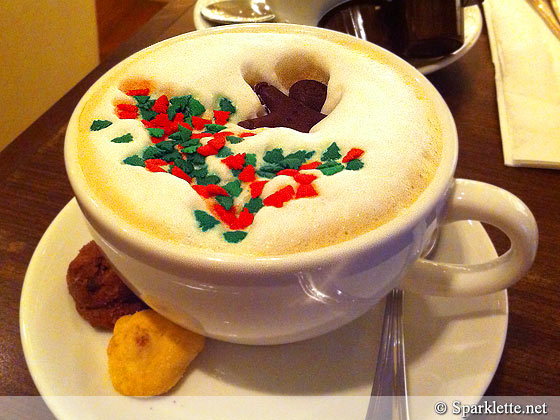 Nutte Winter, a Christmas latte from tcc Singapore