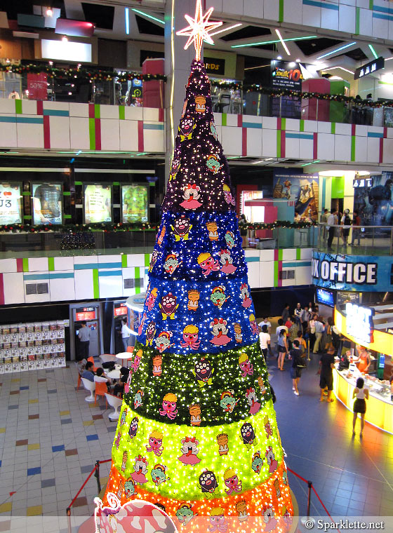 Christmas tree at Orchard Cineleisure, Singapore