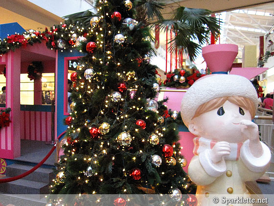 Precious Moments Christmas tree at Jurong Point, Singapore