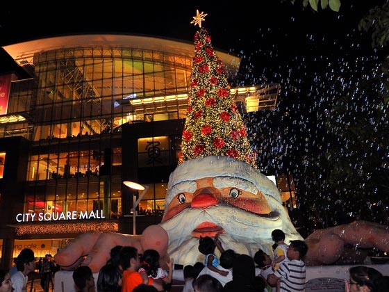 Christmas tree at City Square Mall, Singapore