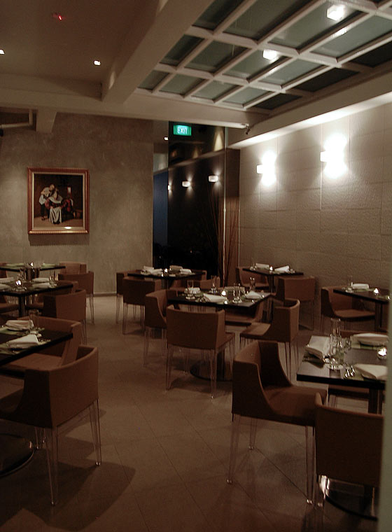 Table 66 modern European restaurant at Tras Street, Singapore