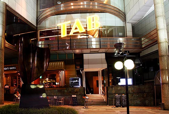TAB Singapore live music bar in Orchard Road