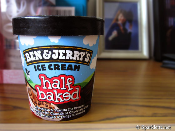 Ben & Jerry's Half Baked ice cream