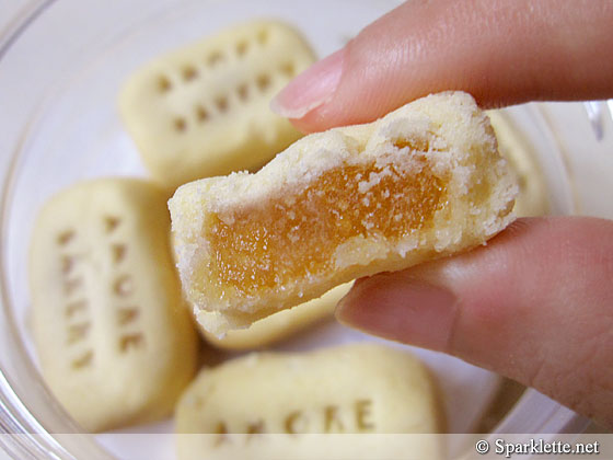 Chinese New Year pineapple bar cookies