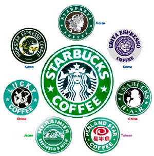 Starbucks copycats in China, Taiwan, Japan and Korea