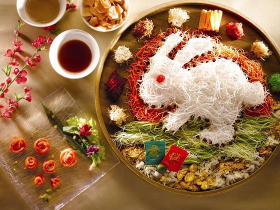 Chinese New Year Yusheng from Fairmont Singapore