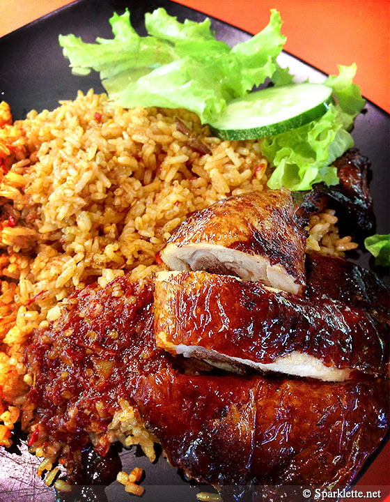 Nasi Ayam Goreng (chicken fried rice)