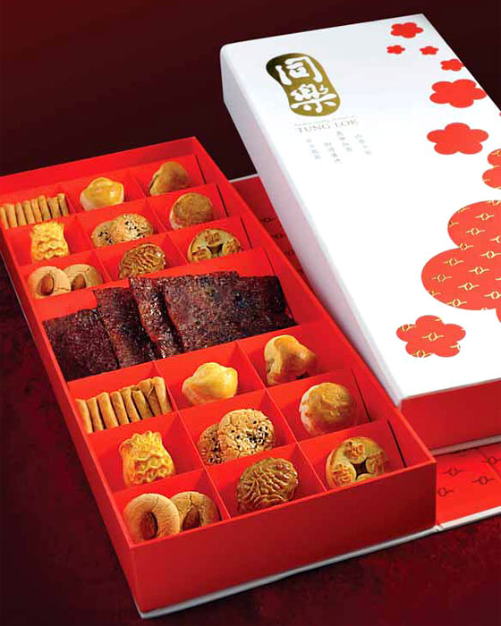 Chinese New Year goodies from Tung Lok, Singapore