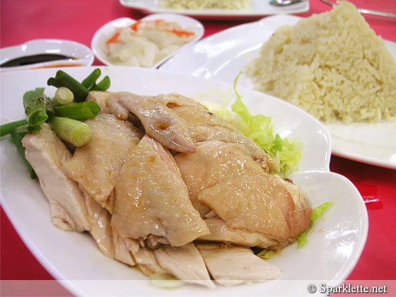 Boon Tong Kee Hainanese chicken rice, Singapore