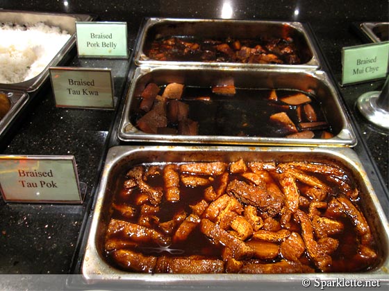 Taiwan Porridge Buffet at Crystal Cafe, Orchard Grand Court, Singapore