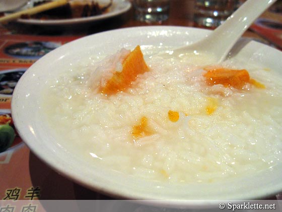 Taiwan Porridge Buffet at Crystal Cafe, Orchard Grand Court, Singapore