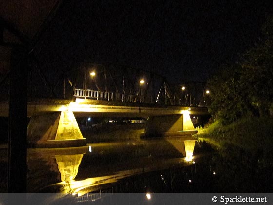 Chiang Mai iron bridge, Thailand