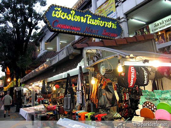 Chiang Mai Night Bazaar Market, Thailand