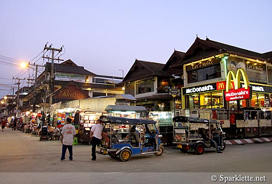 Chiang Mai Night Bazaar Market, Thailand