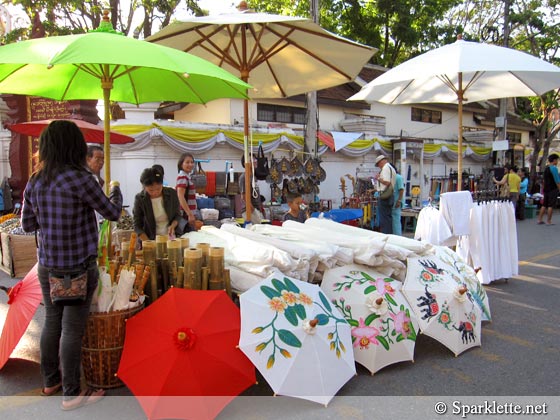 Sunday Walking Street Market, Chiang Mai, Thailand