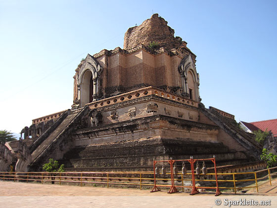 Wat Chedi Luang temple, Chiang Mai, Thailand