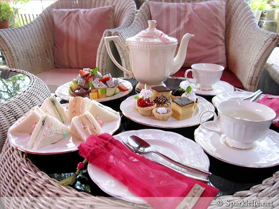 High tea at Vieng Joom On Teahouse, Chiang Mai, Thailand