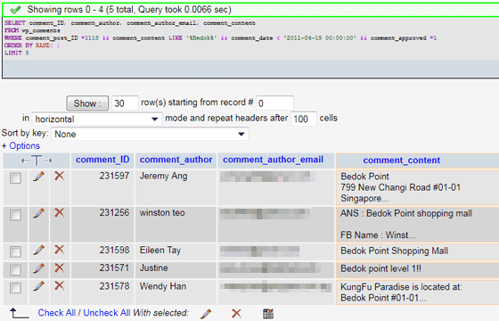 Random selection SQL Query