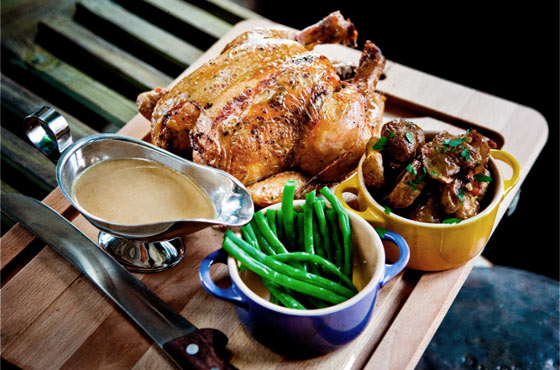 Hormone-free roast chicken at COCOTTE French restaurant, Singapore