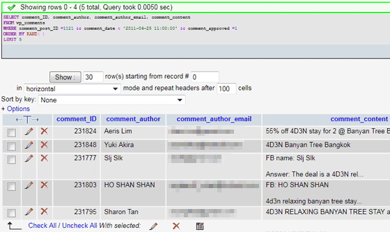 Random selection SQL Query