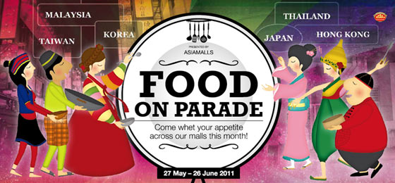 AsiaMalls Food on Parade 2011