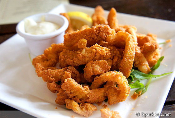 Calamari frites