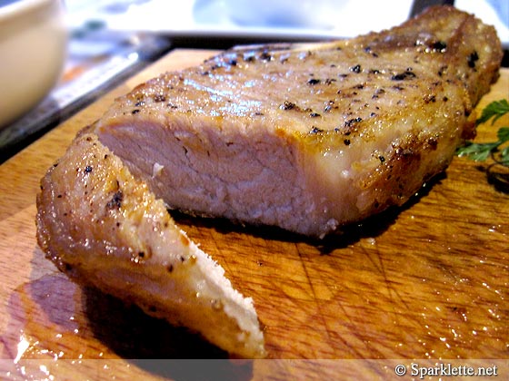 Grilled Kurobuta pork