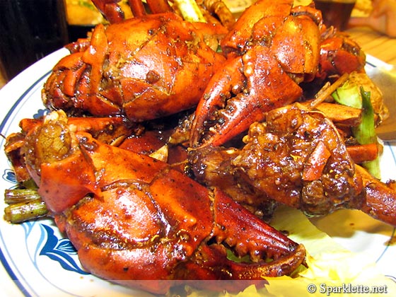 Black pepper crab