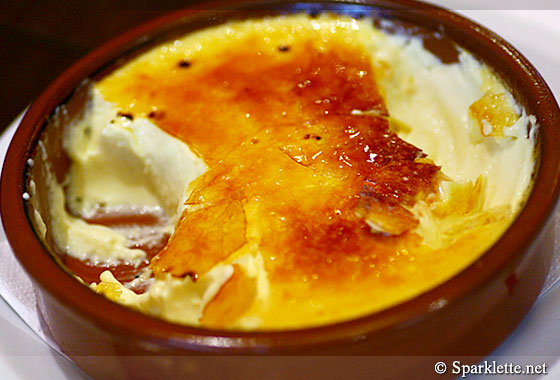 Crème brulee