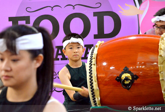 Taiko (Japanese drum) performance