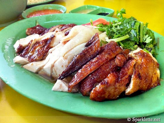 Hainanese chicken rice