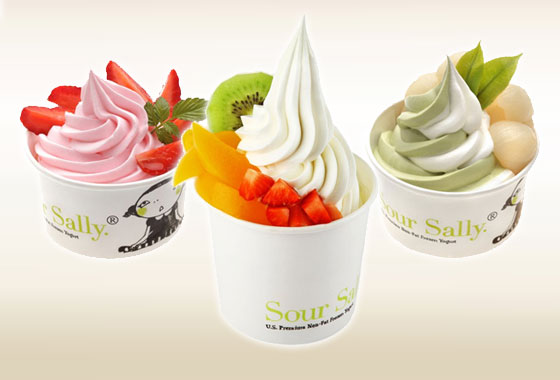 Sour Sally frozen yoghurt