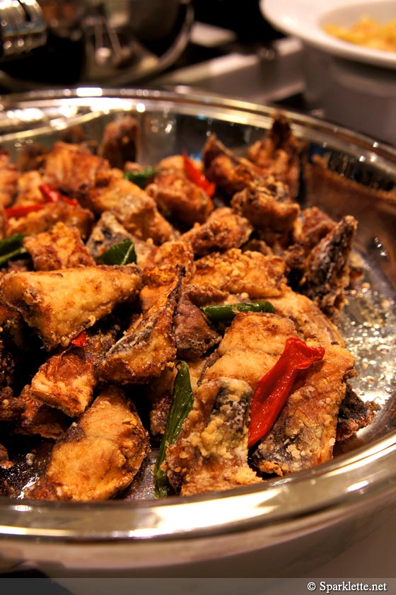 Fried mackerel Tatsuya-style