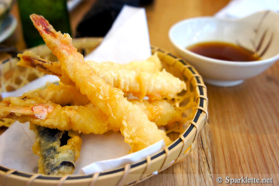 Assorted tempura