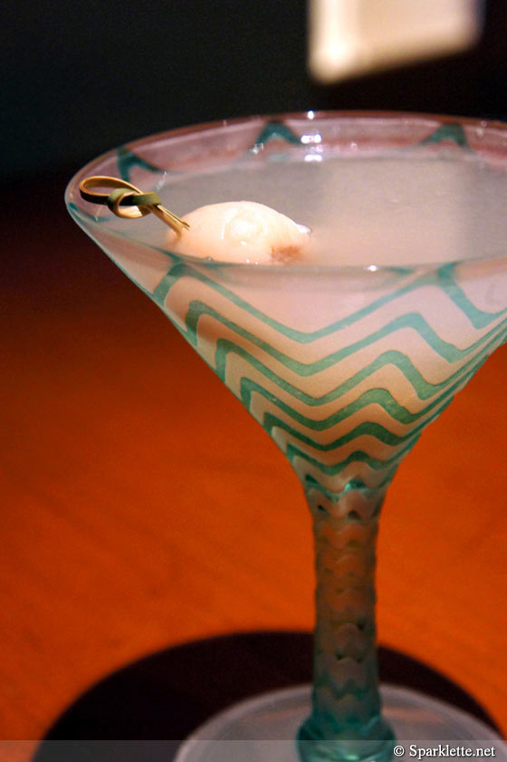 Lychee martini