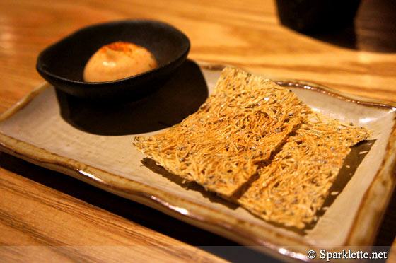 Tatami Iwashi (baby sardines)